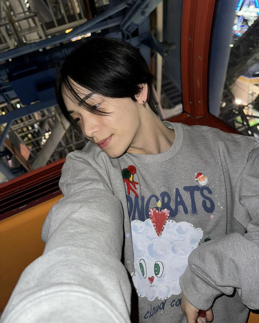 [CLOUD CAKE] Fashion unisex party style sweatshirts hot sale limited editon